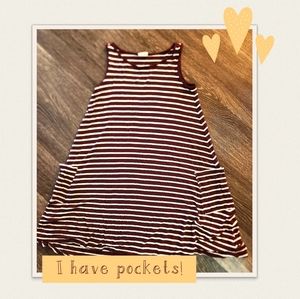 A line Crazy 8 Pocket Dress